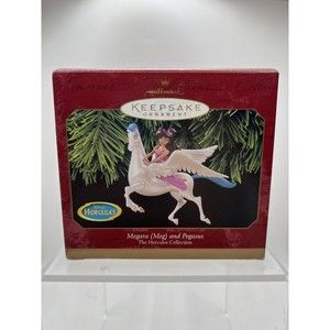 Hallmark Keepsake Megara (Meg) And Pegasus 1997 The Hercules Collection Ornament